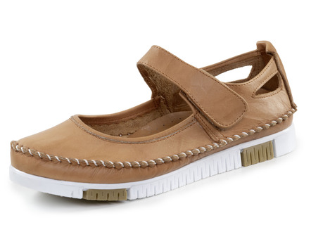 Gemini mocassin pantoffels met een subtiele gekreukelde structuur