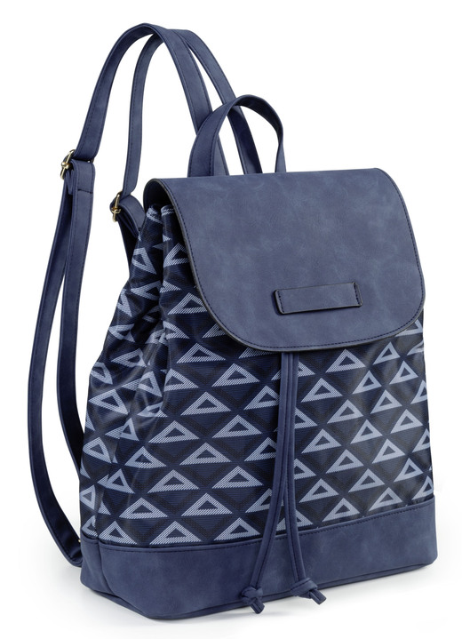 Taschen - Rucksack, in Farbe DUNKELBLAU Ansicht 1