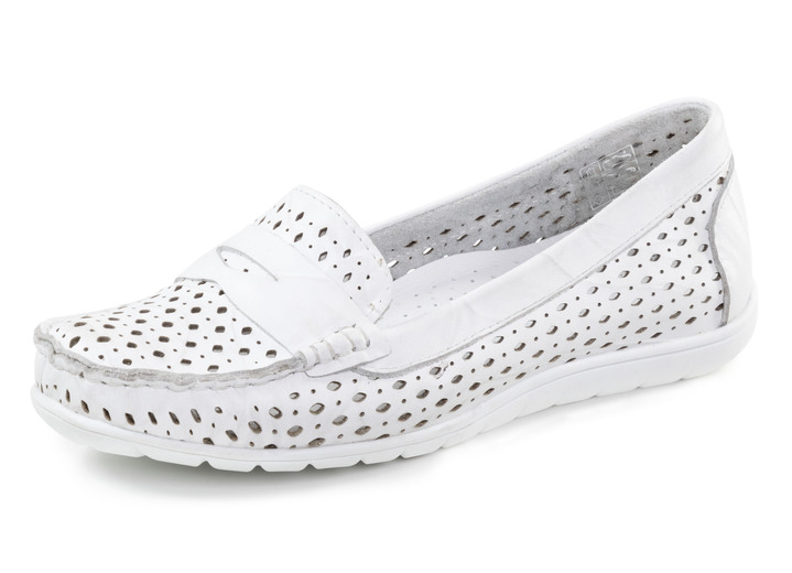 Slipper & Schnürschuhe - Slipper, in Größe 036 bis 042, in Farbe WEISS Ansicht 1
