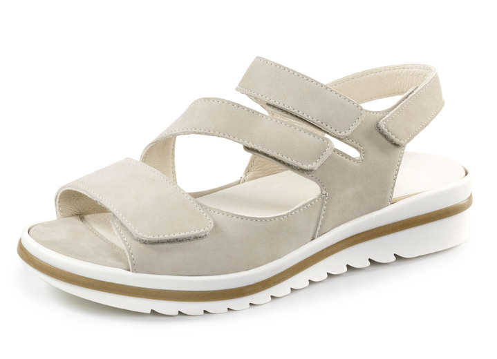 Sandaletten & Pantoletten - Sandalen, in Größe 3 1/2 bis 8, in Farbe BEIGE Ansicht 1