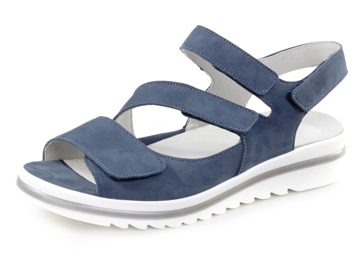 Sandaletten & Pantoletten - Sandalen, in Größe 3 1/2 bis 8, in Farbe JEANSBLAU Ansicht 1