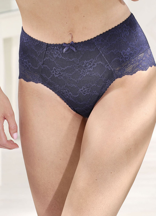 Miederhosen - Miederslip, in Größe 038 bis 050, in Farbe MARINE Ansicht 1