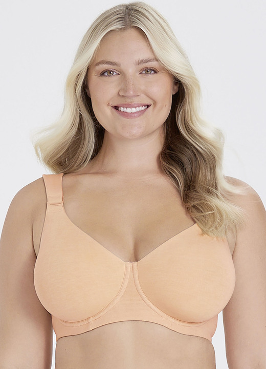 Bügel-BH - BH Cup B, in Größe 080 bis 105, in Cup B, in Farbe BEIGE Ansicht 1