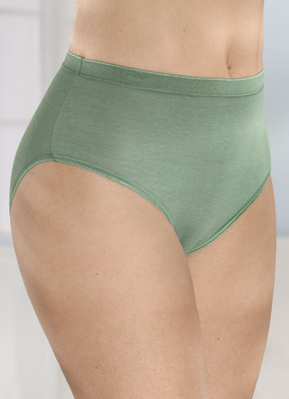 Set van vijf slips met elastische manchetten
