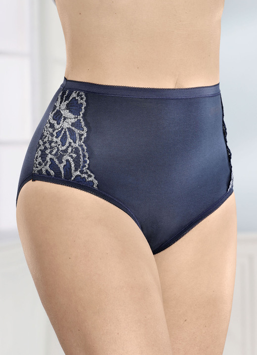 Slips - Viererpack Slips, in Größe 038 bis 054, in Farbe MARINE Ansicht 1