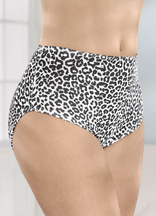 Set van zes slips met elastische tailleband