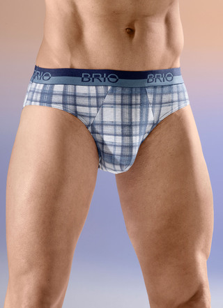 Set van vier slips met elastische tailleband