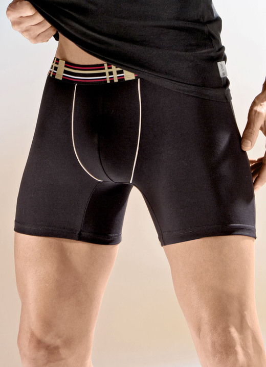 Pants & Boxershorts - Viererpack Pants, in Größe 005 bis 011, in Farbe 2X SCHWARZ, 2X WEISS Ansicht 1