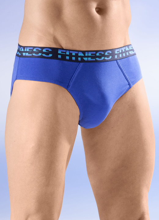 Slips & onderbroeken - Slip, in Größe 004 bis 011, in Farbe 2X ROYALBLAU, 2X SCHWARZ Ansicht 1