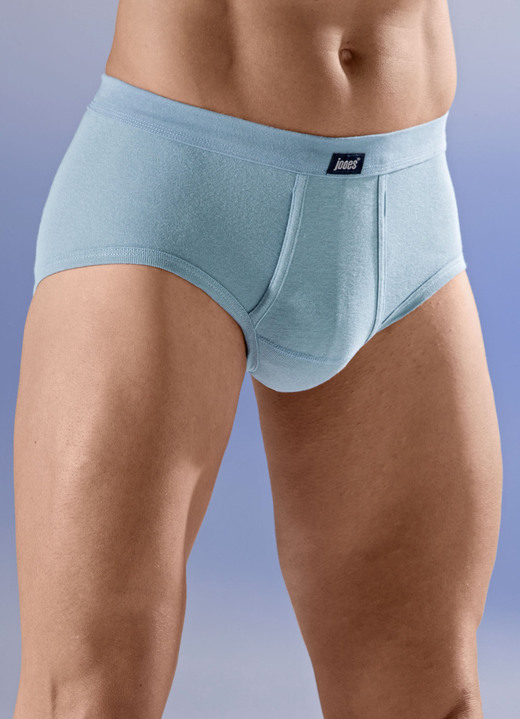 Slips & Unterhosen - Viererpack Slips, in Größe 005 bis 014, in Farbe 2X TAUBENBLAU, 2X SCHIEFER Ansicht 1