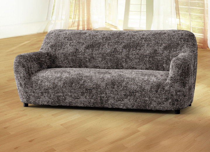 Sessel- & Sofaüberwürfe - Sesselbezug, in Größe 05 (TV-Sessel-Bezug) bis 103 (3-Sitzer-Bezug), in Farbe BRAUN Ansicht 1