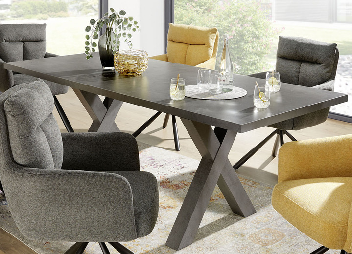 Eettafels - Eettafel met verlengstuk, in Farbe GRAFIT Ansicht 1