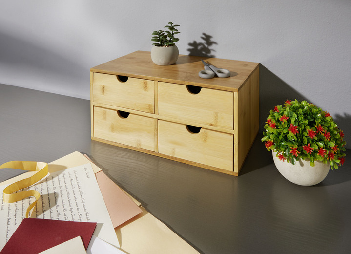 Büromöbel - Schubladen-Schrank, in Farbe NATUR Ansicht 1