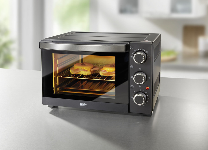 Keukenapparaten - oven, in Farbe ZWART