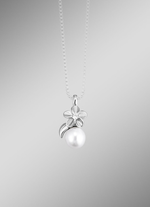 Anhänger - Anhänger o. K. Silber 925/-, in Farbe  Ansicht 1
