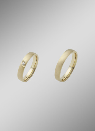 Brillant-Trauring 585/-