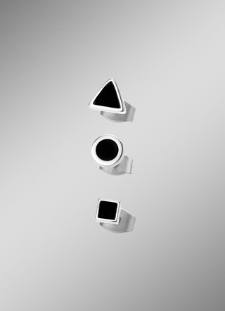 Single-Ohrstecker 3-tlg.