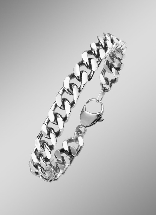 Herren-Modeschmuck - Armband Edelstahl, in Farbe  Ansicht 1