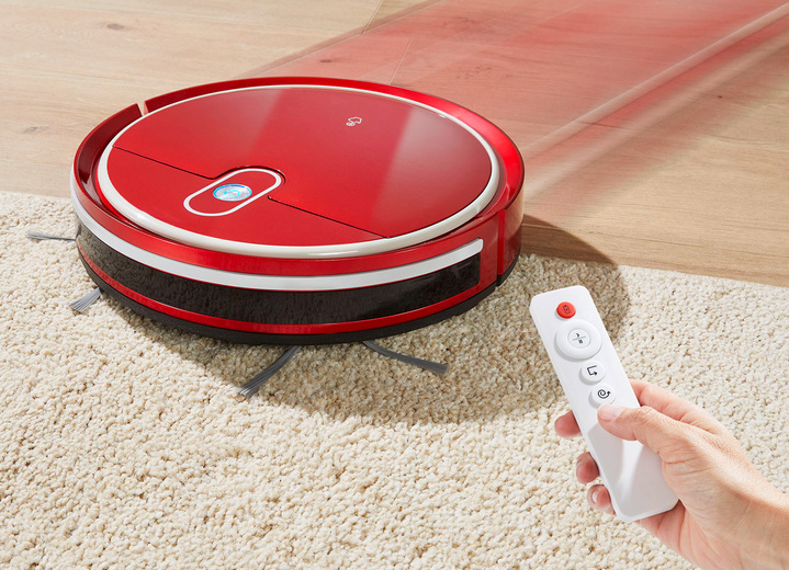 Mit Akku - Staubsauger-Set, in Farbe ROT Ansicht 1