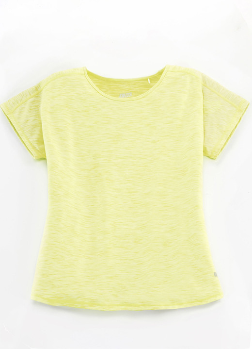 Freizeitanzüge - Funktionsshirt Freizeitanzüge - Funktionsshirt, in Größe 038 bis 050, in Farbe LIMETTE MELIERT