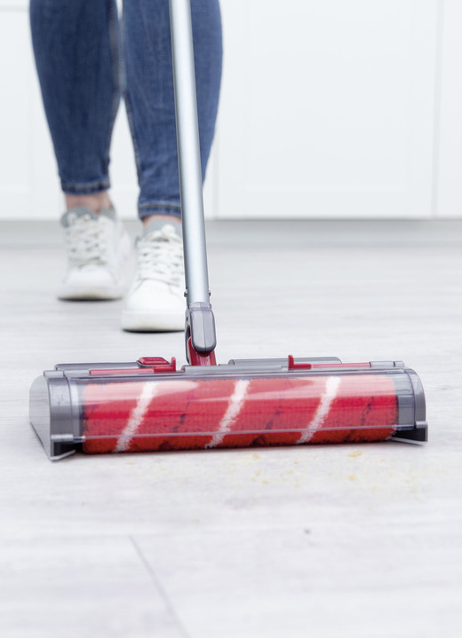 Reinigungsgeräte - Alleskehrer, in Farbe GRAU-ROT Ansicht 1