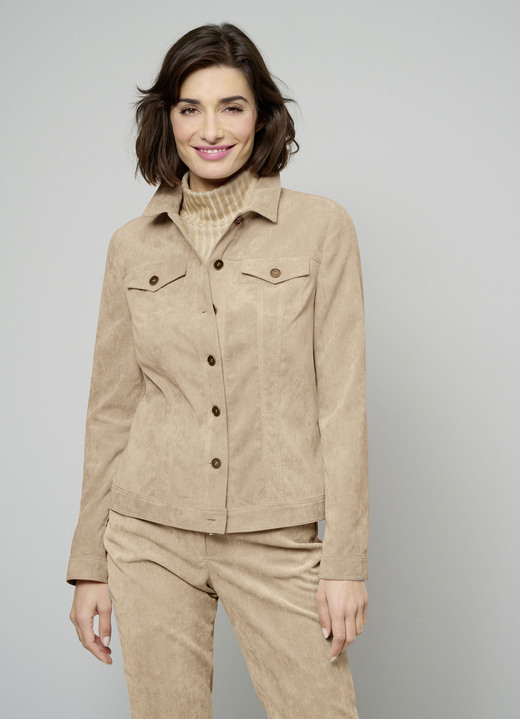 Blazer - Corduroy-jasje, in Größe 038 bis 052, in Farbe KAMEEL Ansicht 1