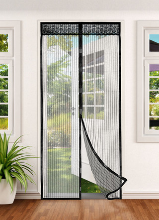 Klamboe met magnetische sluiting