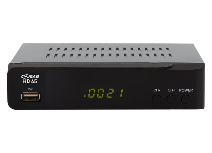 Fernseher - HD-Satelliten-Receiver, in Farbe SCHWARZ