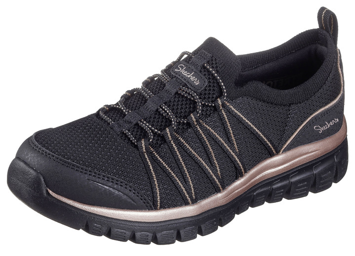 Slipper & Schnürschuhe - Slipper, in Größe 036 bis 042, in Farbe SCHWARZ-ROSÉGOLD Ansicht 1