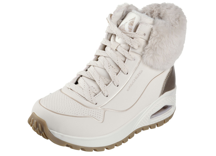 Stiefel & Stiefeletten - Schnür-Boots, in Größe 036 bis 041, in Farbe ECRU Ansicht 1