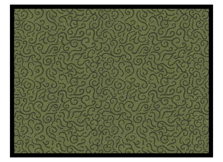 Schoonloopmatten - Praktische vuilvangmatten voor binnen en buiten, in Größe 116 (90 x 120 cm) bis 117 (90 x 150 cm), in Farbe GROEN Ansicht 1