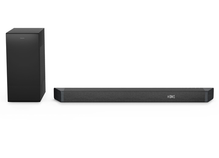 - Soundbar met subwoofer, in Farbe SCHWARZ Ansicht 1