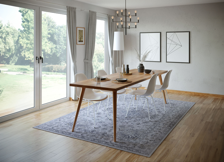 Klassiek - Klassiek tapijt met prachtige ornamenten, in Größe 101 (Brug, 40 x 60 cm) bis 284 (Tapijt, 200 x 300 cm), in Farbe BEIGE Ansicht 1