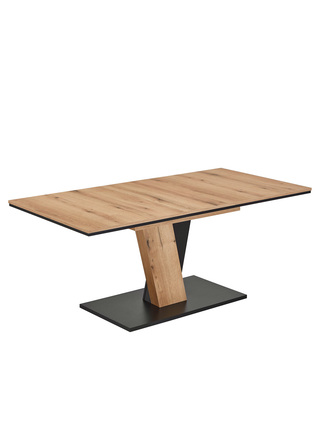 Eettafel met uitschuifbaar blad