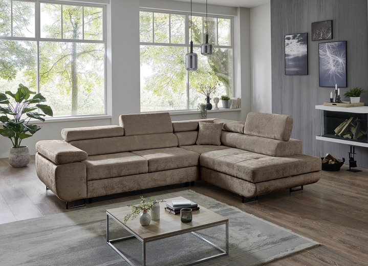 Polsterecken - Polsterecke mit Funktion, in Farbe BRAUN Ansicht 1