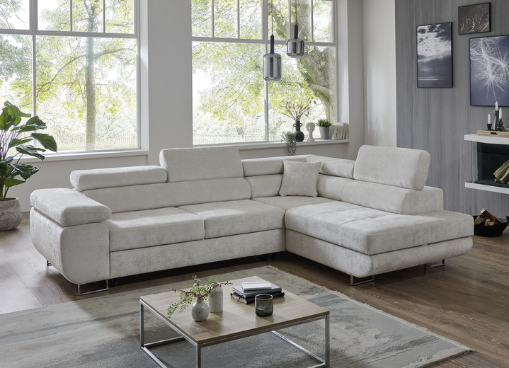 Polsterecken - Polsterecke mit Funktion, in Farbe CREME Ansicht 1