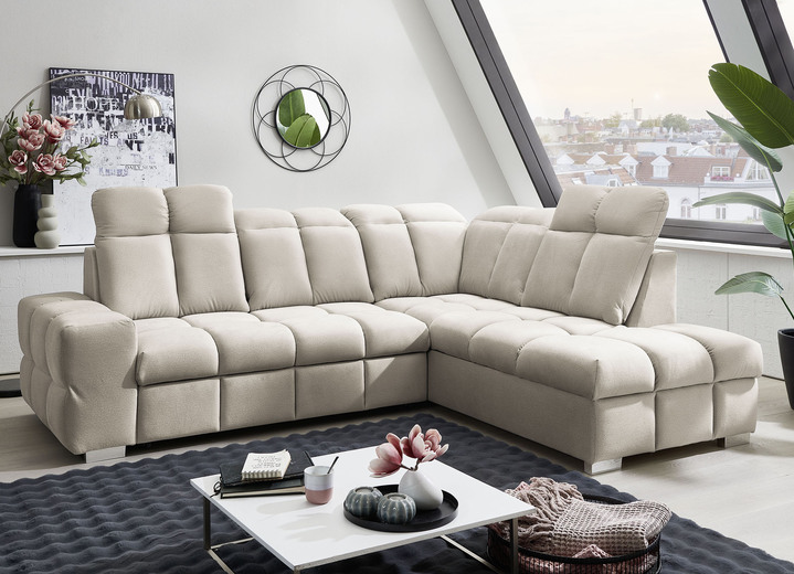 Polsterecken - Polsterecke mit Funktion, in Farbe CREME Ansicht 1