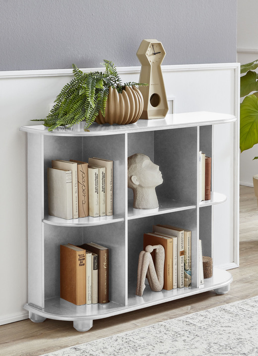 Regale - Regal, in Farbe WEISS Ansicht 1