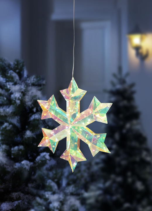 Buitendecoraties - LED sneeuwkristal 