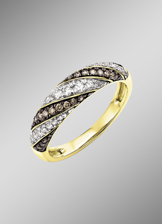 Ringe - Damenring Gold 585/-, in Größe 160 bis 220, in Farbe  Ansicht 1