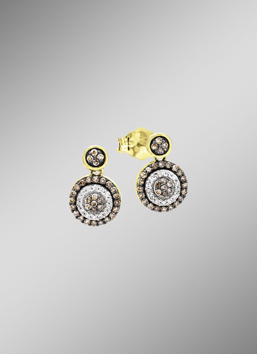 Ohrschmuck - Ohrstecker Gold 585/-, in Farbe  Ansicht 1