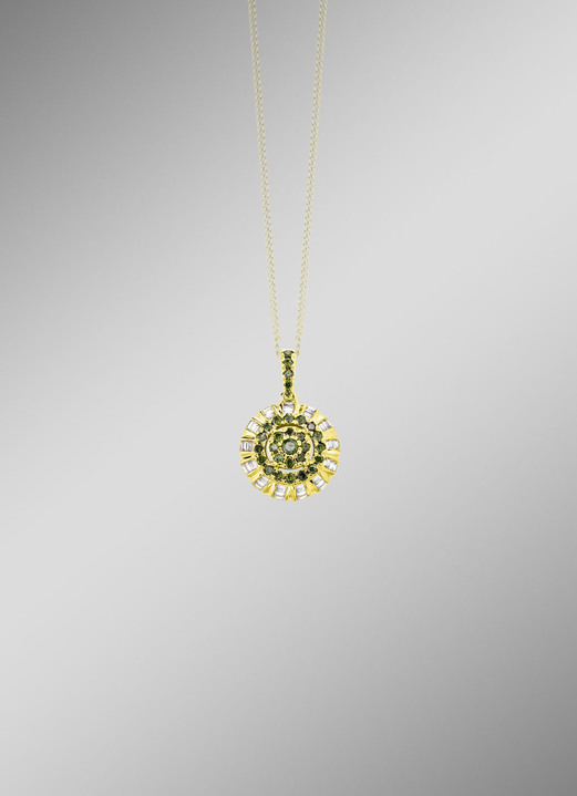 Anhänger - Anhänger o. K. Gold 585/-, in Farbe  Ansicht 1