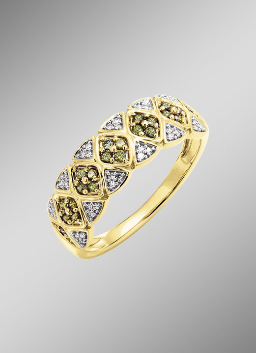 Ringe - Damenring Gold 585/-, in Größe 160 bis 220, in Farbe  Ansicht 1