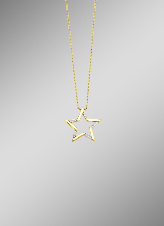 Halsketten - Halskette Gold 585/-, in Farbe  Ansicht 1