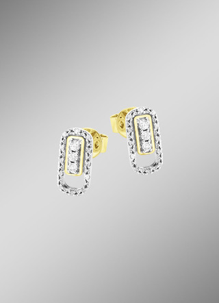 Chique oorbellen met diamanten
