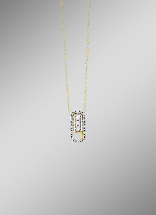 Anhänger - Anhänger o. K. Gold 375/-, in Farbe  Ansicht 1