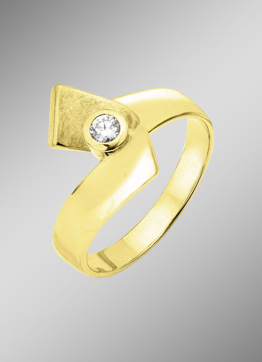 Ringe - Damenring Gold 585/-, in Größe 160 bis 220, in Farbe  Ansicht 1
