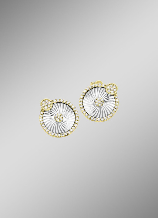 Ohrschmuck - Ohrstecker Gold 375/-, in Farbe  Ansicht 1