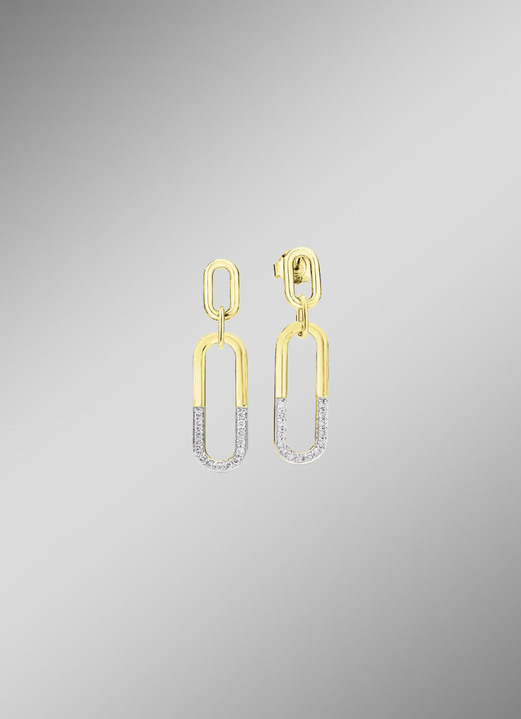 Ohrschmuck - Ohrstecker Gold 585/-, in Farbe  Ansicht 1