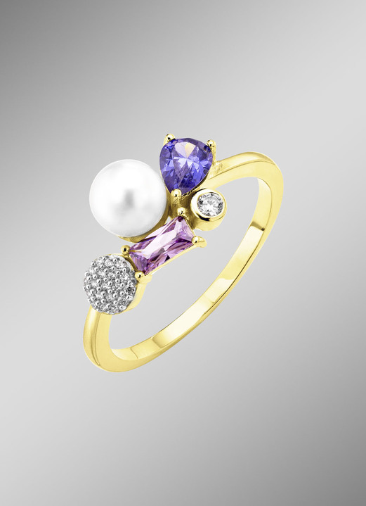 Ringe - Damenring Gold 375/-, in Größe 160 bis 220, in Farbe  Ansicht 1